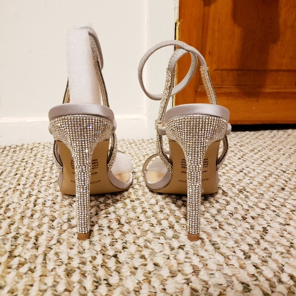Steve Madden Rhinestone Strappy Heels - Picture 4 of 5